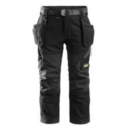 Snickers Junior Work Trousers Black (Age 9-10)